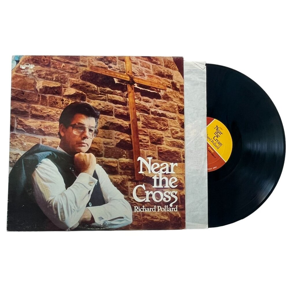 Richard Pollard Near the Cross Vinyl LP Christian Religious Springfield MO